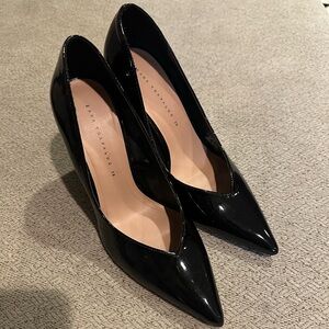 Zara Black Patent Leather Women's Pumps
